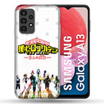 Cokitec White Manga My Hero Academia Case for Samsung Galaxy A13