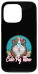 Coque pour iPhone 13 Pro Maman de cochon d'Inde pour les propriétaires de cochons d'Inde éleveurs de cochons d'Inde