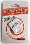 Carte Mémoire Gamecube Gc Wii 128mb Neuve