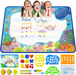 PHYLES Tapis Dessin Enfant, Tapis De Dessin À Eau, Tapis Doodle Matte Pour Bébés