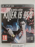 Killer Is Dead Édition Limitée PS3 PlayStation 3 PAL Italien Nouveau Scellé