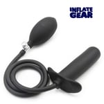 Plug Anal Gonflable Gode Anal Vaginal Silicone Noir Sextoys Homme Femme Gay FR