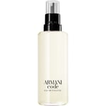 Armani Herrdofter Code Homme Eau de Toilette Spray - Påfyllningsbar Påfyllning 150 ml (5.653,00 kr / 1 l)