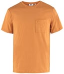 FJALLRAVEN Fjällräven Men's Övik T-Shirt M Undershirt Homme, Spicy Orange, L