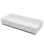 Tiroir de cuisine extensible - 3 tailles - Tiroir télescopique - Organisateur d'armoire de cuisine - Étagère à épices extensible pour cuisine, garde-manger et salle de bain - 18 W x 40 D x 5,5 H cm