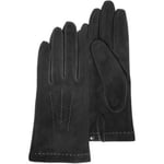 Gants Isotoner  Gants Femme cuir de chèvre Noir