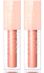 Maybelline - 2 x Lifter Gloss - 08 Stone