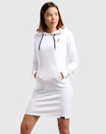 NORDICDOTS Hoodie Dress White Women (S)