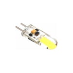 Dimbar GY6.35 LED-lampa, silikon COB LED-lampa 12V DC, 3W, vit