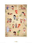 Star Trek (Redshirts 50th Anniversary 60 x 80 cm Toile Imprimée