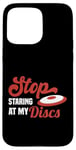 Coque pour iPhone 15 Pro Max Ultimate Frisbee Stop Staring Disques