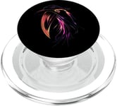 Chapeau Vibrant Plague Doctor Raven PopSockets PopGrip pour MagSafe