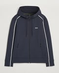 BOSS GREEN Saggy Full Zip Hoodie Dark Blue