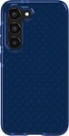 Tech21 Evo Check for Samsung Galaxy S23 - Midnight Blue 16ft Drop Protection Shockproof Shock-Resistant and Scratch-Resistant Phone Case