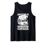 Racing Cycling Racer Bicycle - Bike Cyclist Endurance Biking Tank Top