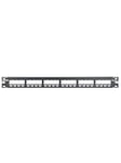 Triton Patch panel 24 port all metal black