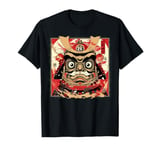 Daruma Doll Japan Japanese Art Samurai Ukiyo-e Vintage T-Shirt