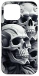 iPhone 16 Pro Max Enchanting Gothic Skulls Mystic Guardians Skull Bone Pattern Case