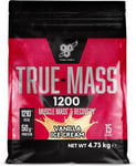 BSN True Mass 1200, Mass Gainer Protein Powder with Whey Isolate and Carbohydrat