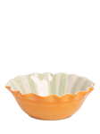 Caroline Gardner Heart Frilly Bowl, Multi