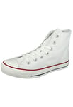 Converse Chuck Taylor All Star Hi Optical Blanc Canvas, unisex,BLanc, taille EUR 42