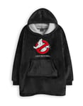 Ghostbusters Multicoloured Logo Blanket Hoodie Boys