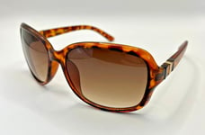 New Foster Grant Emma Womens Tort Designer Sunglasses - MaxBlock UV400 Rated