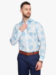 Simon Carter Liberty Fabric Azores Shirt, White/Blue