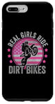 Coque pour iPhone 7 Plus/8 Plus De vraies filles font du vélo tout-terrain pour les amateurs de motocross