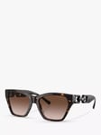 Emporio Armani EA4203U Women's Cat's Eye Sunglasses, Tortoiseshell/Brown Gradient