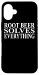 iPhone 16 Plus Root Beer Apparel | Unique Funny Beers Lover Design Case