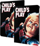 Child's Play Chucky Horror Movie ¿¿Tui Pour Ipad 7e (10,2 Pouces), ¿¿Tui De Protection Anti-Chute R¿¿Glable Multi-Angles, Mise En Veille/R¿¿Veil Automatique, Fermeture Magn¿¿Tique