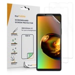 Set of 3 Mobile Cell Phone Screen Protectors for Sony Xperia 10 VI 