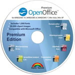 OpenOffice Premium Edition for Windows 11-10-8-7-Vista-XP | PC Software and 1.0