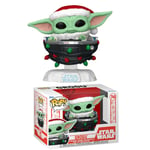 Figurine Funko Pop! - Star Wars Mandalorien - Holiday Grogu Pram