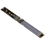 M.2 pour NVMe ssd Câble D'Extension Solid Drive Riser Card R44SF M2 Vers PCI-Express 3.0 pcie 32G/ m Key (20Cm)