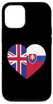 iPhone 13 Slovak heritage UK Slovakia British Flag Slovak Flag Case