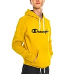 Champion Men Hooded Sweatshirt American Classic Senapsgul Medium Herr