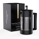 RAINBEAN French Press Coffee Maker 4 Cups, Cafetiere Coffee Press, Perfect for Coffee Lover Gifts Morning Coffee, Maximum Flavor Coffee Brewer with Stainless Steel Filter, 24 oz/600 ML