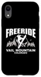 Coque pour iPhone XR Snowboard Freeride Vail Mountain Colorado