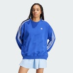 3-Stripes Oversized Crew Genser