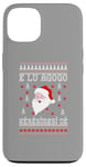 Coque pour iPhone 13 2024 Famille Noël Unique Moche Rouge Vert