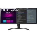 LG 34WN750P-B.AEU QHD 34 inch Ultrawide Monitor - Black