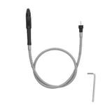 Adaptateur d'arbre Flexible, c&acirc;ble de meuleuse d'extension de perceuse avec plage de serrage de mandrin de 0.3 &agrave; 3mm pour outil rotatif