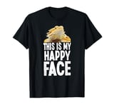 Bearded Dragon This Is My Happy Face T-Shirt