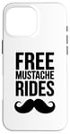 Coque pour iPhone 16 Pro Max Free Moustache Rides Moustache Face Sitting