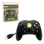 TTXTECH Manette Pad Joystick filaire 1,82m Pour Console Microsoft Xbox 1ère Génération, Noir