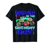 Brother Of The Birthday Boy Monster Truck Bday Celebration T-Shirt