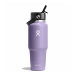 Hydro Flask 32 oz Wide Mouth Flex Straw Travel Bottle - Bouteille isotherme Moonshadow 32 oz (946 ml)