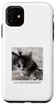 Coque pour iPhone 11 evillarry larry chat meme brainrot lobotomisateur mastermind